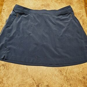 Navy Blue Women's Skort